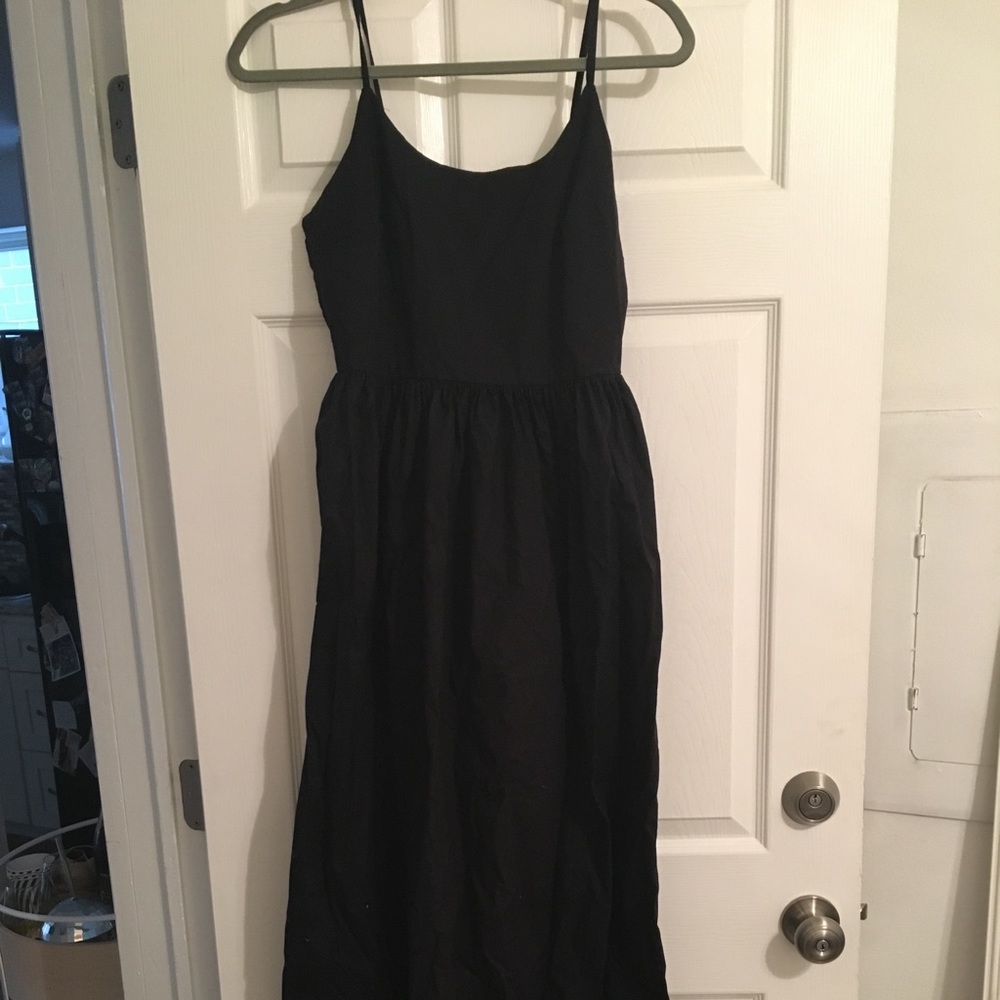 Black maxi dress, size 6